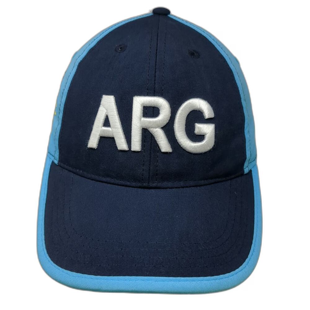 Foridata Baseball Cap Blue One Size ARG Embroidery Argentina Sun Strapback Hat